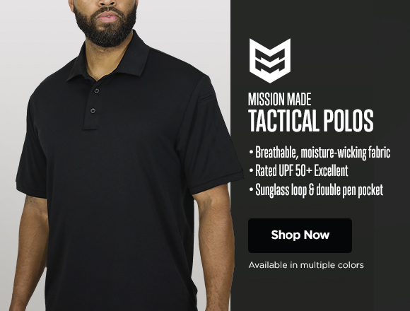 Mission Made Tactical Polo. Shop Now